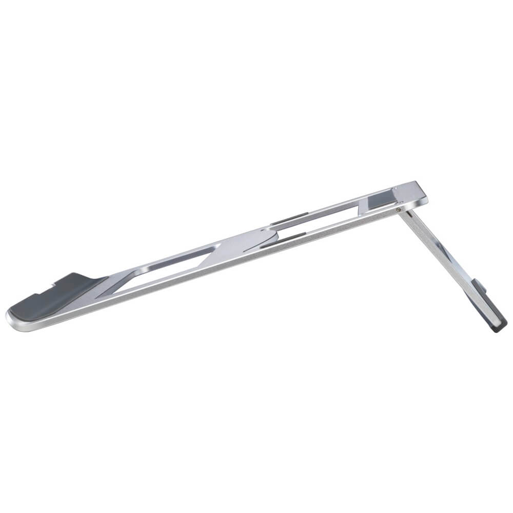 Hama Aluminum Notebook Stand – Silver (53059) — side view