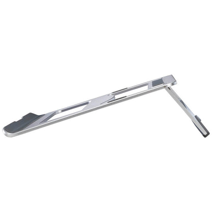 Hama Aluminum Notebook Stand – Silver (53059) — side view