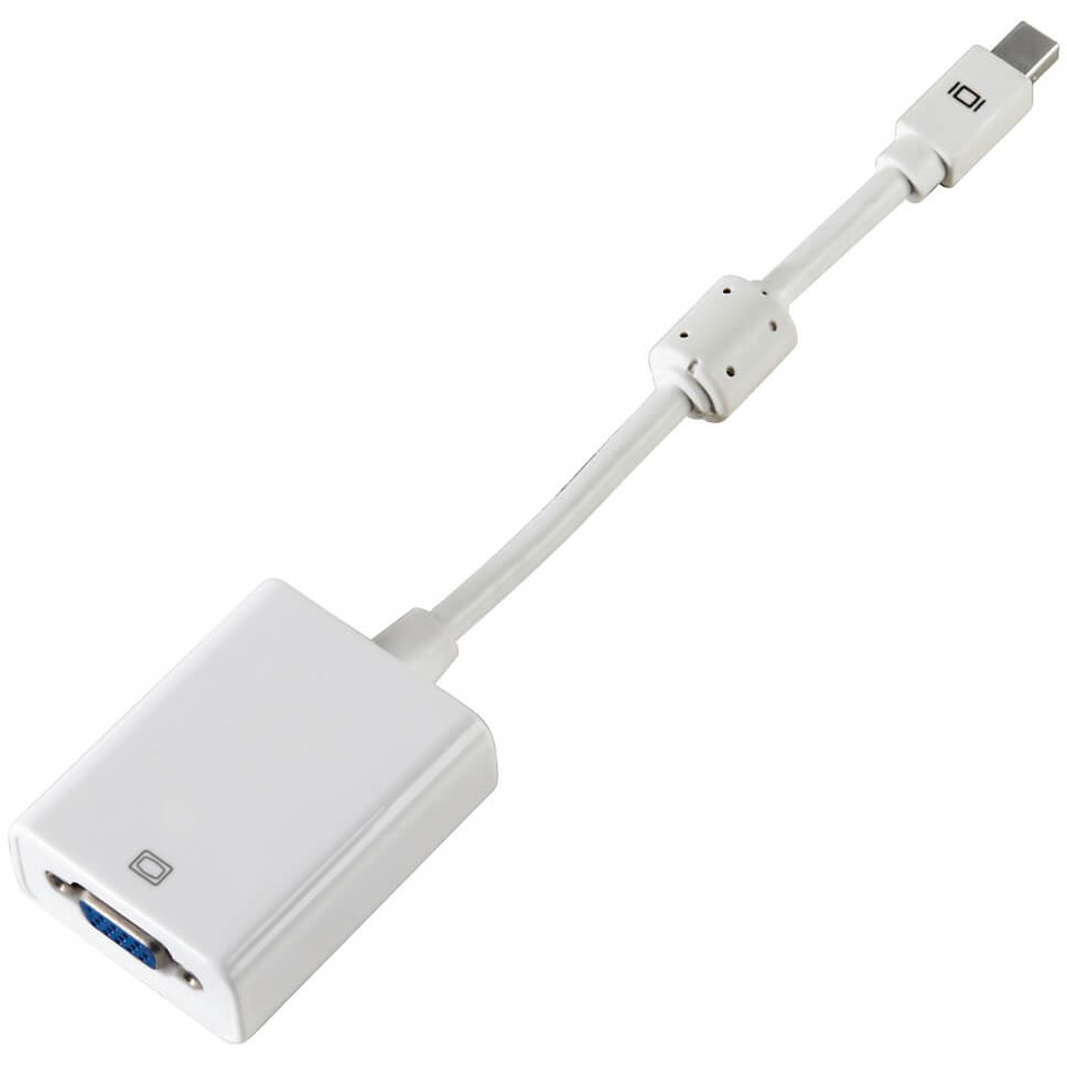 Hama Mini-DisplayPort for VGA Adapter (53247) — front view