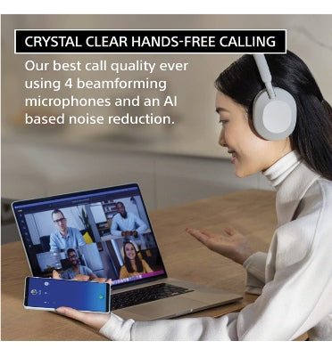 Sony Wh1000xm5 Noise Cancelling Wireless Headphones Black product image 6