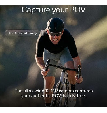 Oakley Meta Vanguard Athletic Smart Glasses White/Prizm Sapphire product image 4