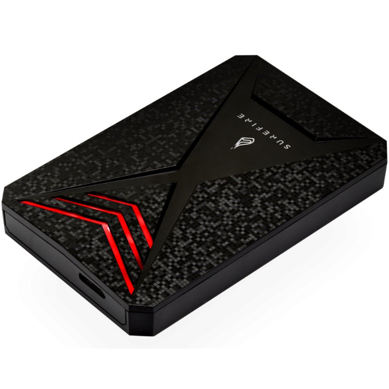 SureFire Gaming Bunker 2.5″ 512GB RGB External Solid State Drive – Black image 3