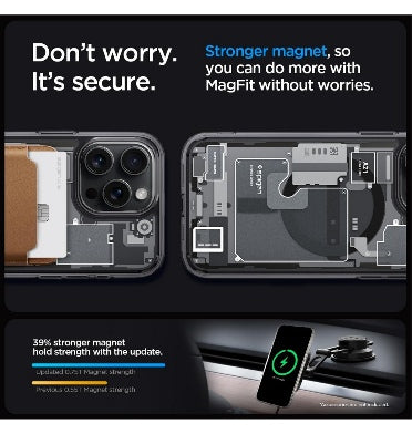 Spigen iPhone 15 Pro Max Premium Ultra Hybrid Magfit Case Zero One product image 5
