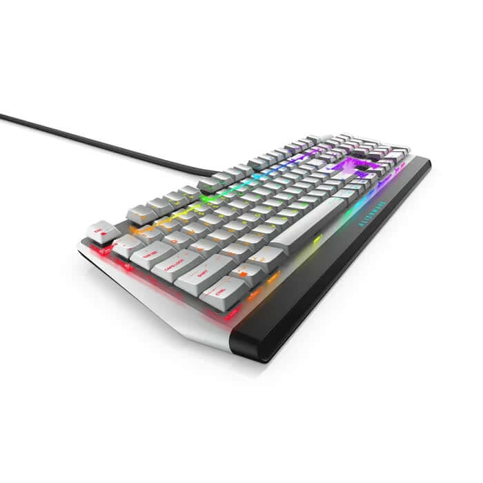 Dell Alienware AW510K Low-Profile RGB Mechanical Gaming Keyboard – Lunar Light (545-BBCH) image 2