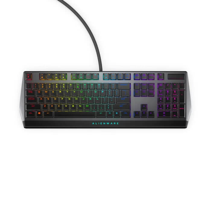 Dell Alienware AW510K Low-Profile RGB Mechanical Gaming Keyboard – Dark Side of the Moon (545-BBCL) image 1