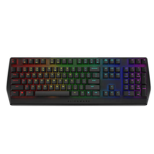 Dell Alienware AW410K Mechanical RGB Gaming Keyboard – Dark Side of the Moon (545-BBDK) image 1