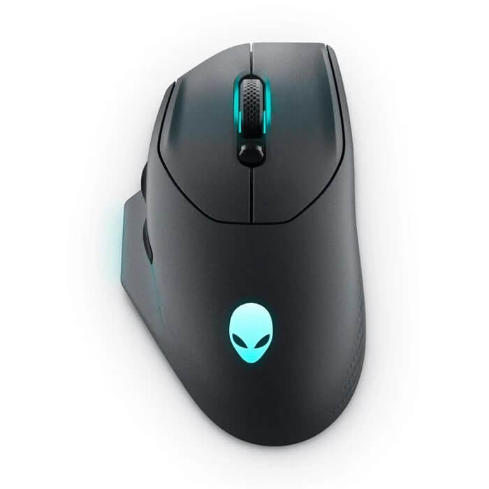 Dell Alienware AW620M Wireless Gaming Mouse – Dark Side of the Moon (545-BBFB) image 1