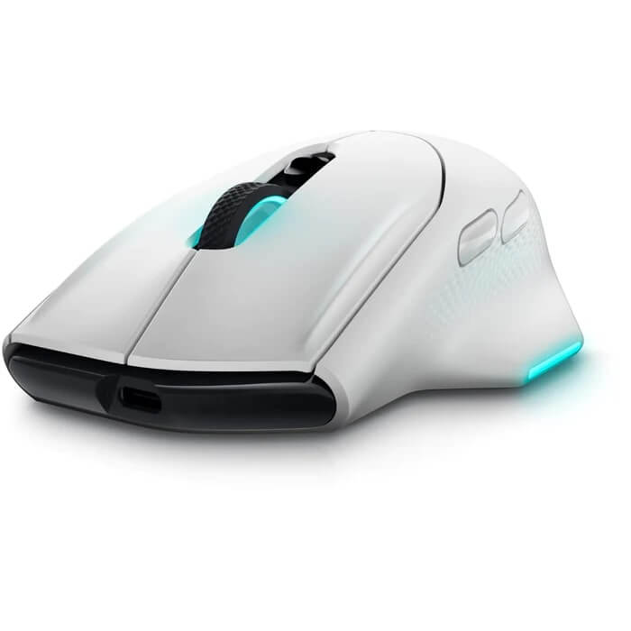 Dell Alienware AW620M Wireless Gaming Mouse – Lunar Light (545-BBFC) image 2