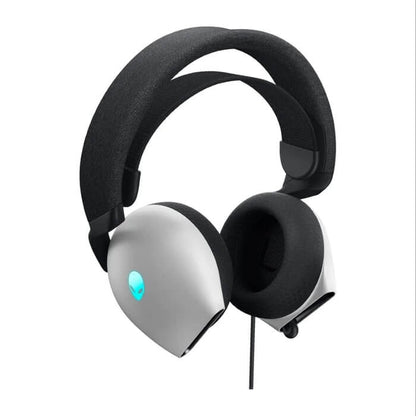 Dell Alienware AW520H Wired Gaming Headset – Lunar Light (545-BBFJ) — front view