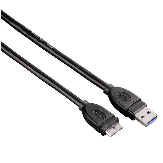 Hama USB 3.0 to Micro USB 1.8m Cable (54507) image 1
