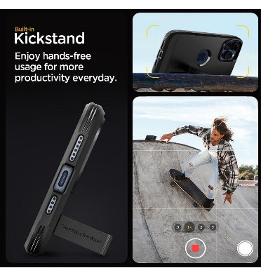 Spigen iPhone 15 Pro Max Premium Tough Armor Magfit Case Black product image 4