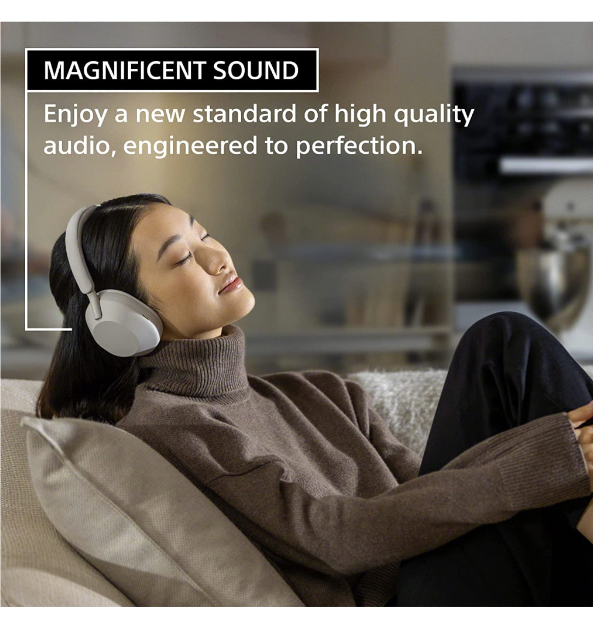 Sony Wh1000xm5 Noise Cancelling Wireless Headphones Silver product image 8