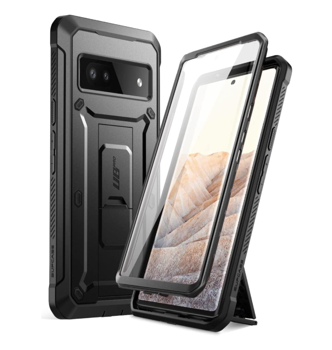 Supcase Google Pixel 6a Full Body Rugged Protective Case Black product image 1