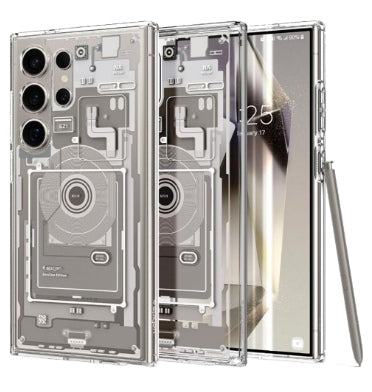 Spigen Samsung Galaxy S24 Ultra Premium Ultra Hybrid Case Zero One Natural Titanium product image 1