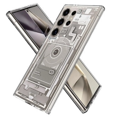 Spigen Samsung Galaxy S24 Ultra Premium Ultra Hybrid Case Zero One Natural Titanium product image 3