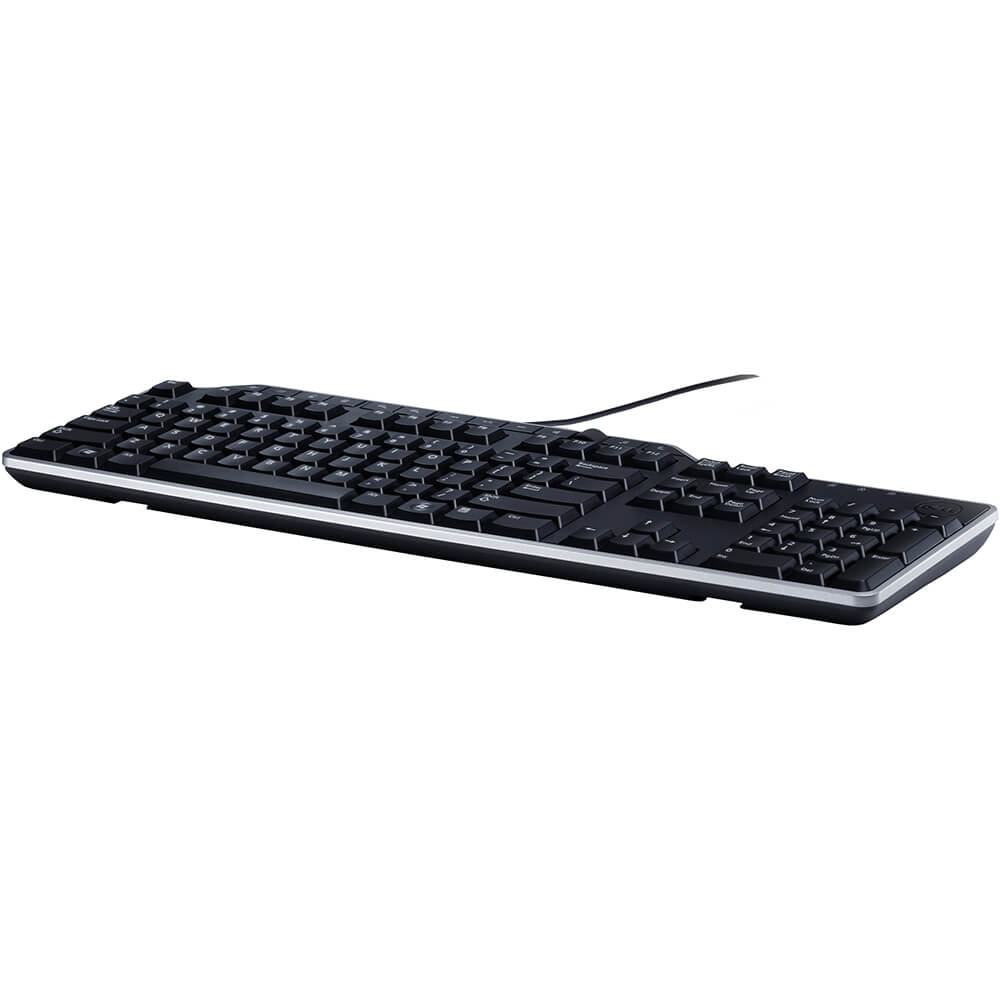Dell KB522 Business Multimedia Keyboard (QWERTY) – Black (580-17667) — front view