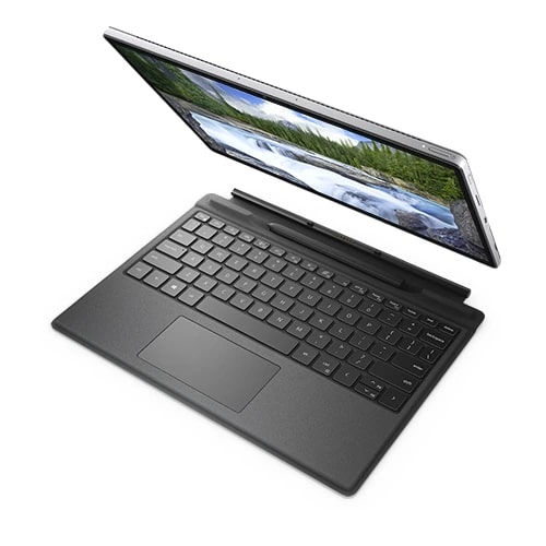 Dell Latitude 7320 Detachable Travel Keyboard UK QWERTY (580-AJXS) — front view