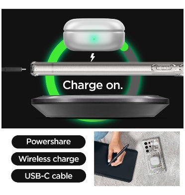 Spigen Samsung Galaxy S24 Ultra Premium Ultra Hybrid Case Zero One Natural Titanium product image 7