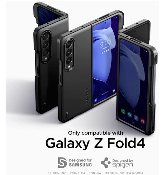 Spigen Samsung Galaxy Z Fold 4 Premium Thin Fit P Case Black product image 2