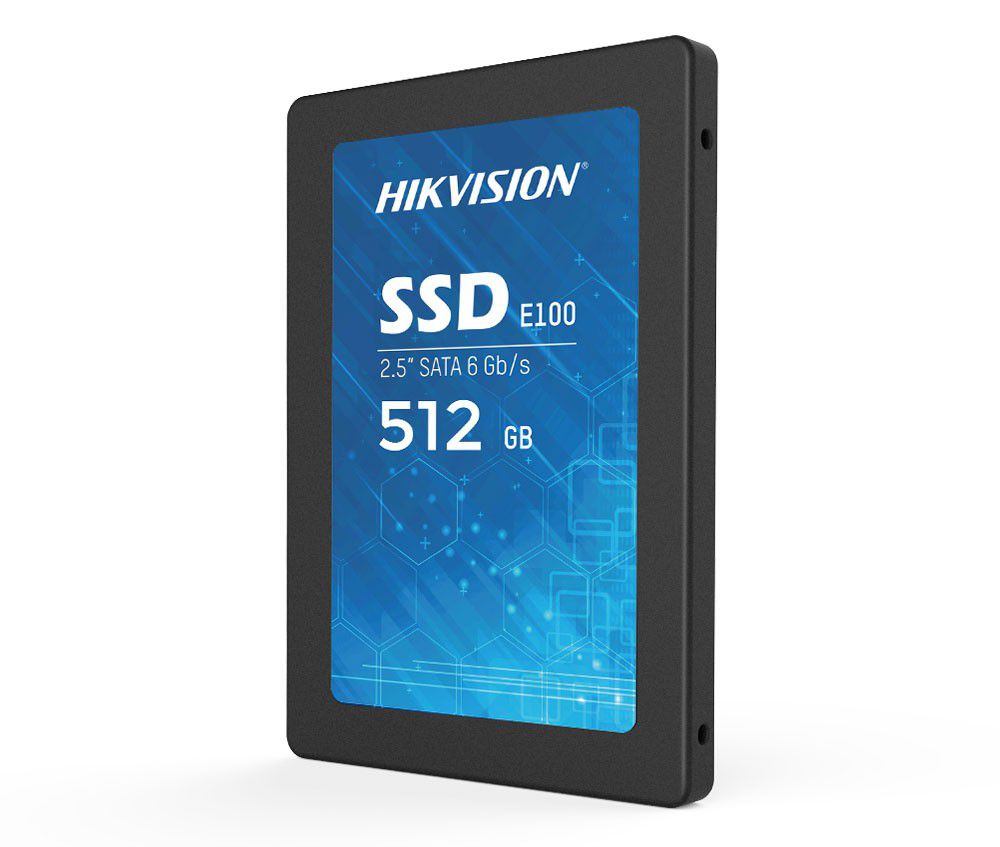 Hikvision E100 Class 512GB 2.5″ SATA Solid State Drive (HS-SSD-E100(STD)/512G) — rear view