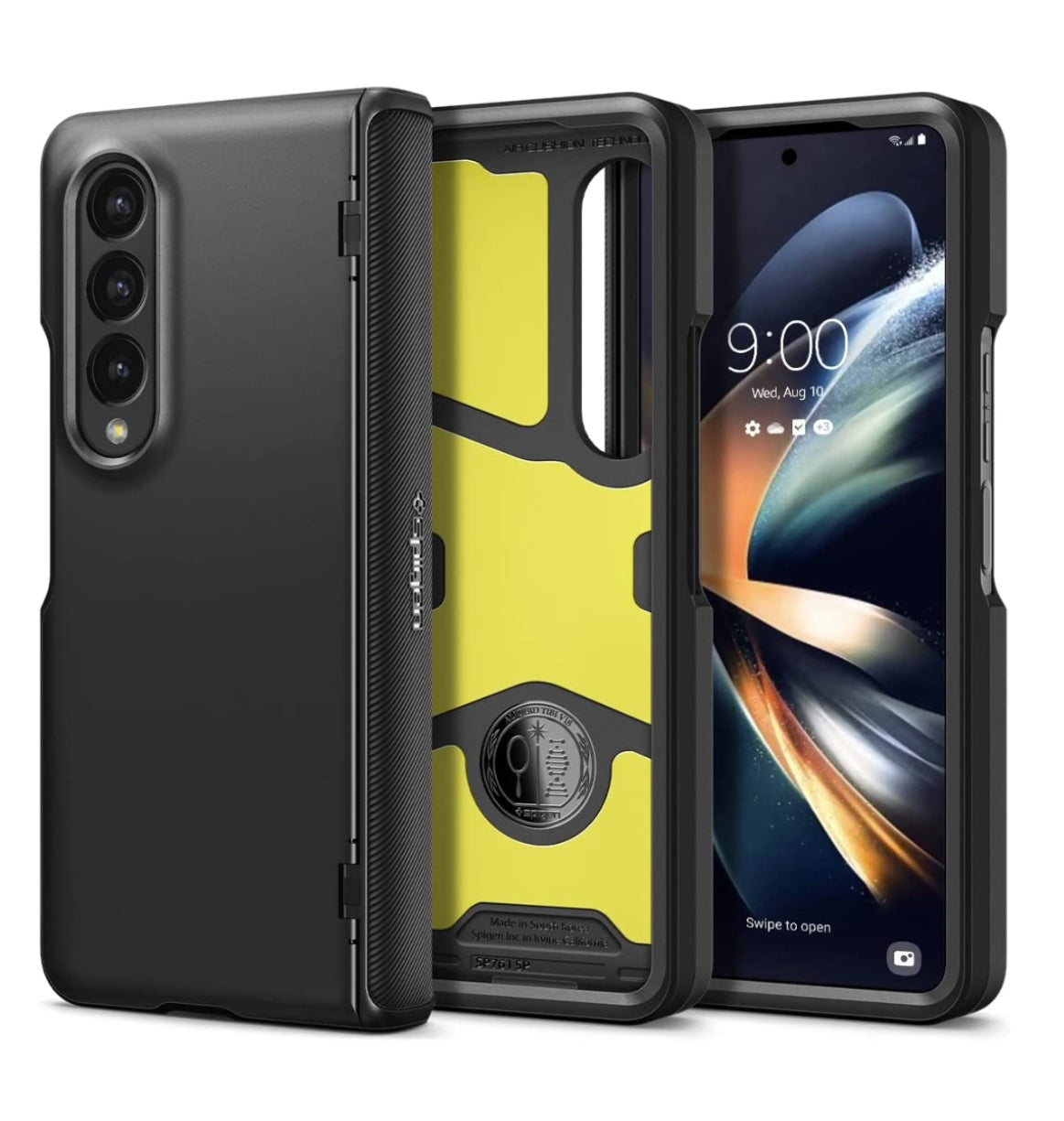 Spigen Samsung Galaxy Z Fold 4 Premium Slim Armor Pro Case Black product image 1
