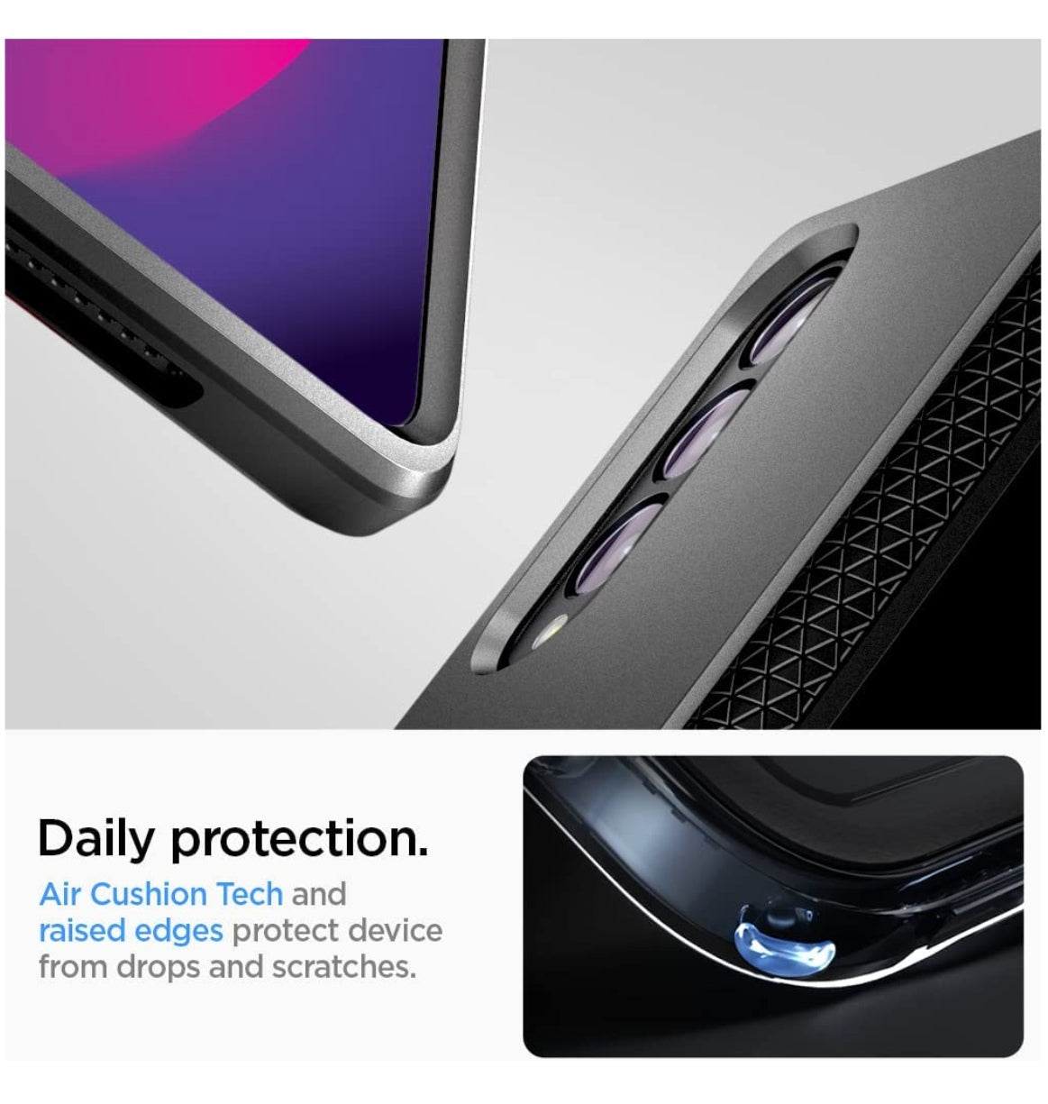 Spigen Samsung Galaxy Z Fold 4 Premium Tough Armor Case Black product image 5