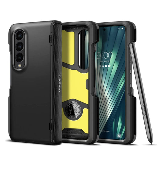 Spigen Samsung Galaxy Z Fold 4 Premium Slim Armor Pro Pen Edition Case Black product image 1