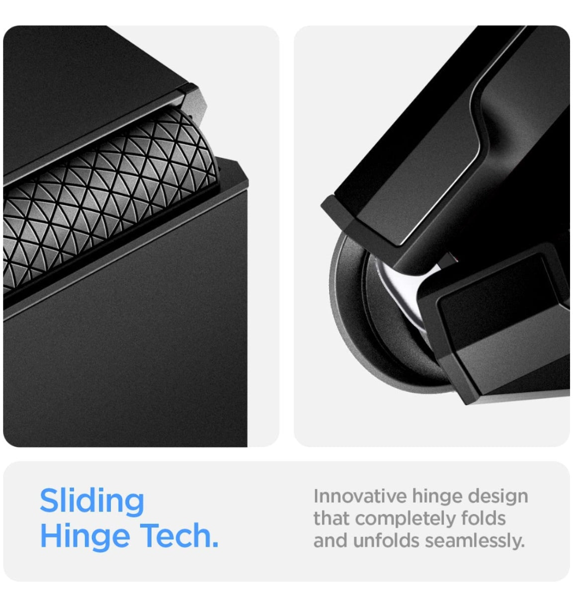 Spigen Samsung Galaxy Z Flip 4 Premium Tough Armor Case Black product image 5