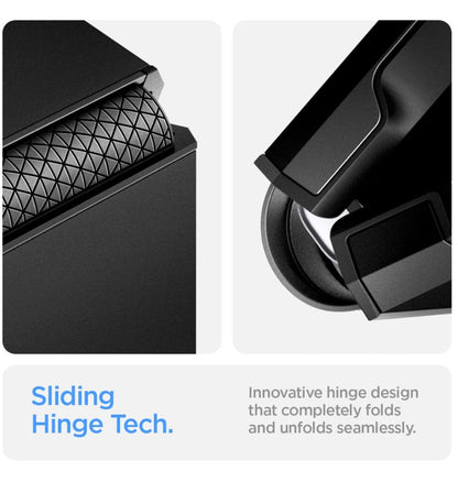 Spigen Samsung Galaxy Z Flip 4 Premium Tough Armor Case Black — detail view