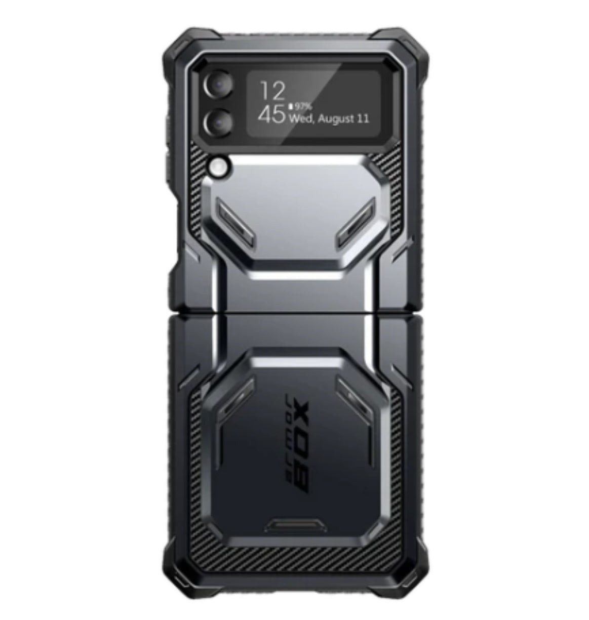 I-Blason Samsung Galaxy Z Flip 4 Premium Full Body Armorbox Protective Holster Case Black product image 1