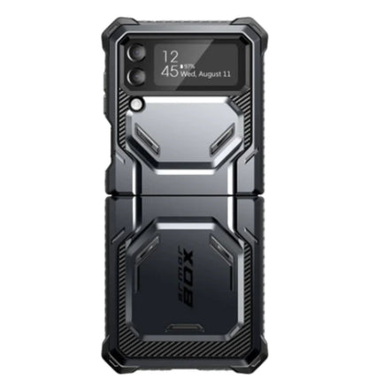 I-Blason Samsung Galaxy Z Flip 4 Premium Full Body Armorbox Protective Holster Case Black