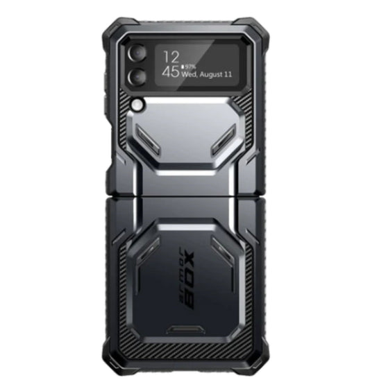 I-Blason Samsung Galaxy Z Flip 4 Premium Full Body Armorbox Protective Holster Case Black product image 1