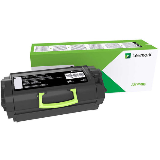Genuine Lexmark 58D5000 Black Return Program Toner Cartridge image 1
