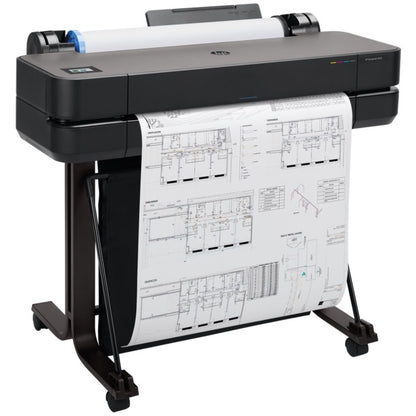 HP DesignJet T630 24-inch Printer (5HB09A) — front view