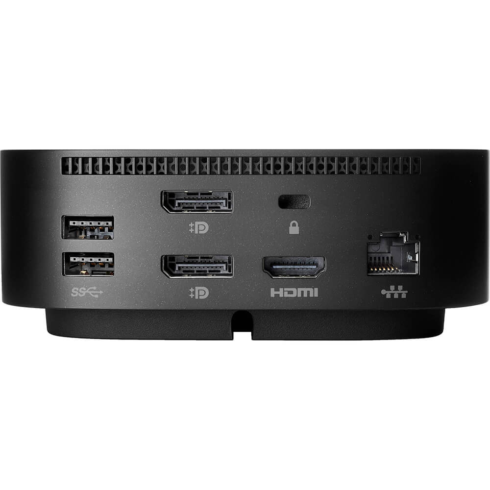 HP USB-C/A Universal Dock G2 (5TW13AA) — rear view