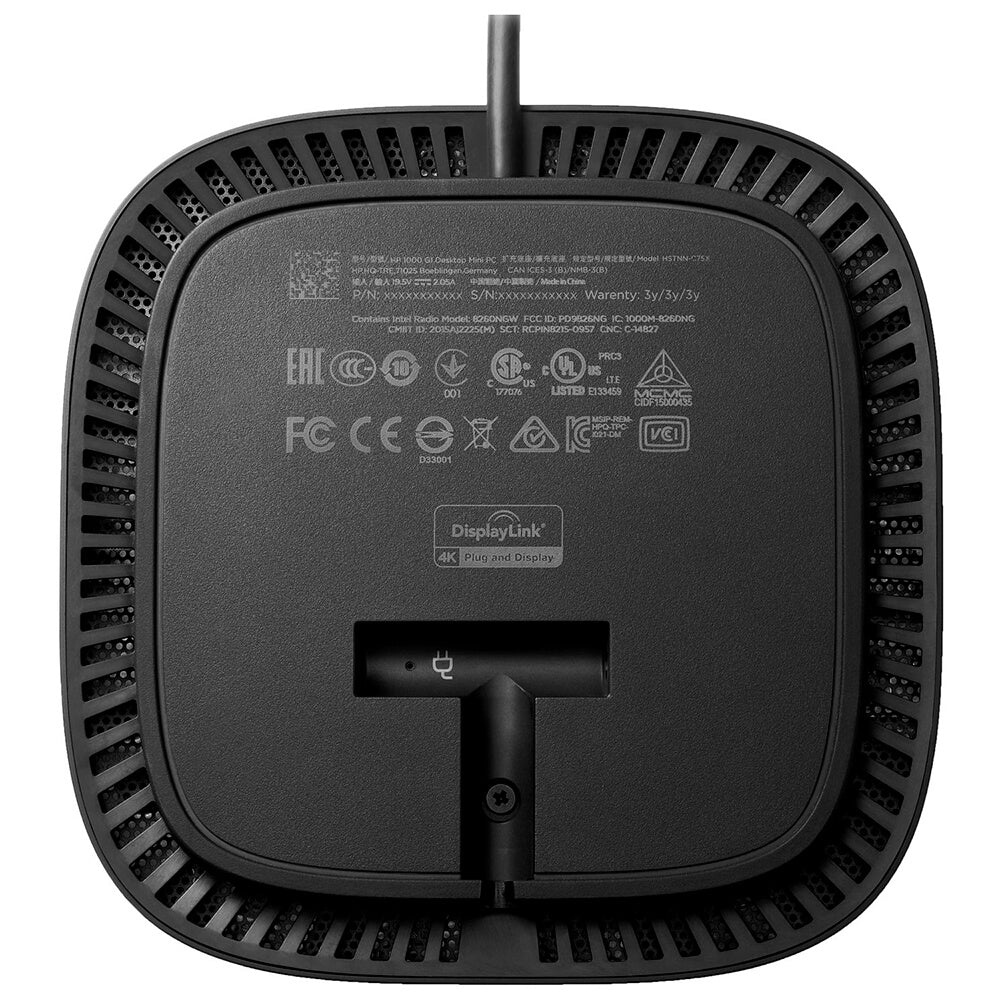HP USB-C/A Universal Dock G2 (5TW13AA) — detail view