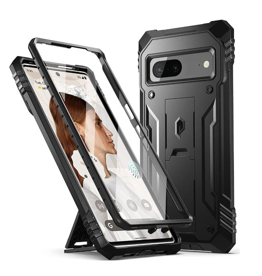 Poetic Google Pixel 7 Premium Full Body Rugged Revolution Series Case Black product image 1