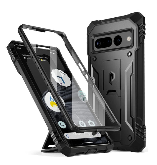 Poetic Google Pixel 7 Pro Premium Full Body Rugged Revolution Series Case Black product image 1