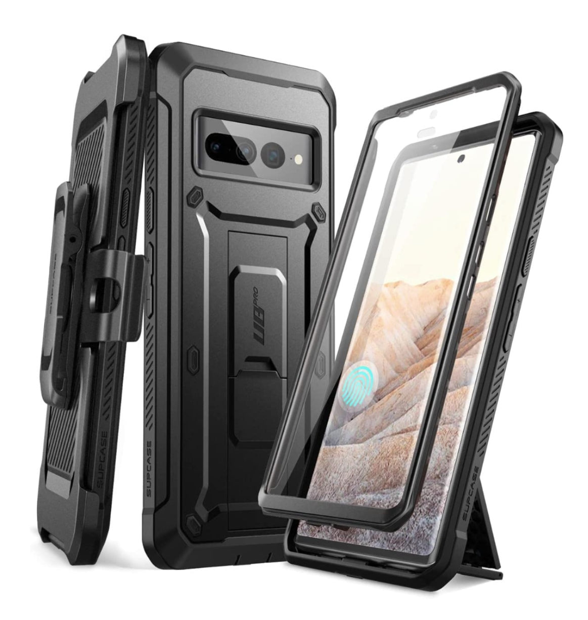 Supcase Google Pixel 7 Pro Full Body Rugged Protective Case Black product image 1
