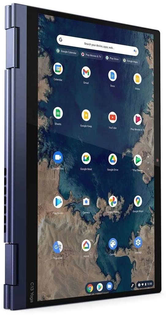 Lenovo ThinkPad C13 Yoga Gen 1 Chromebook Notebook PC – AMD Ryzen 5-3500C / 13.3″ FHD Multi-Touch / 8GB RAM / 128GB SSD / Chr