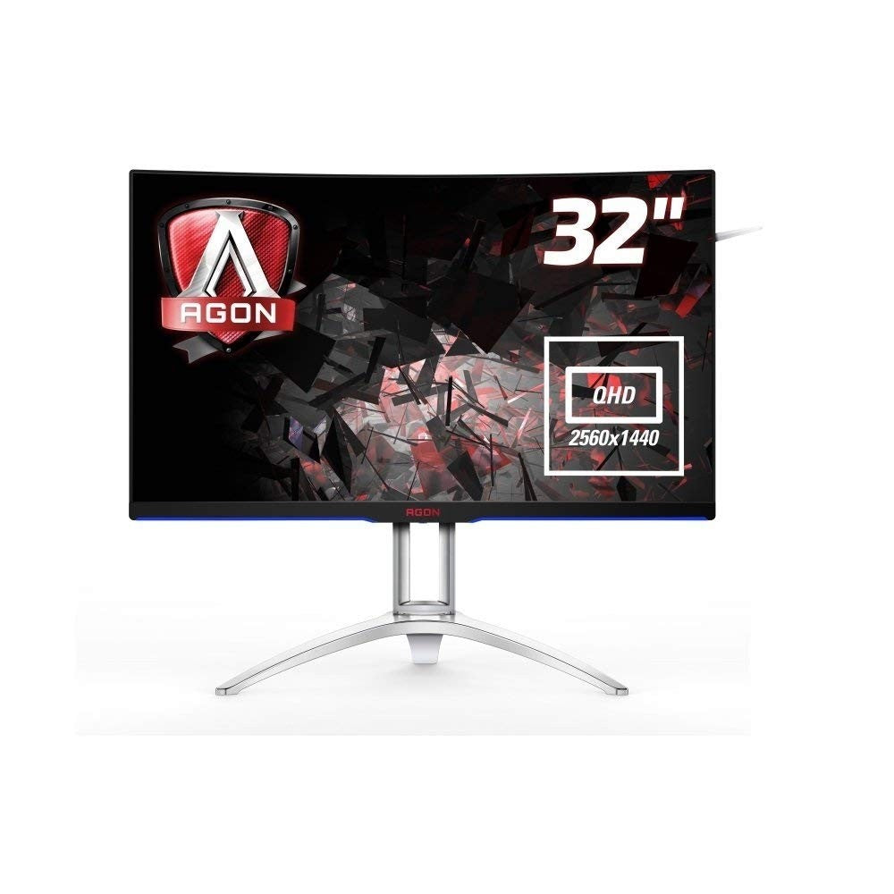 AOC AG322QCX 31.5-inch Curved QHD 144Hz IPS LED Gaming Monitor image 1
