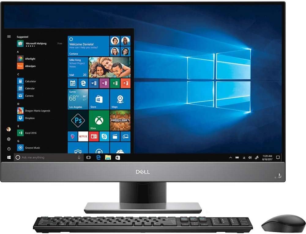 Dell OptiPlex 7780 All-in-One Desktop PC – Core i7-10700 / 27.0″ FHD / 16GB RAM / 512GB SSD / NVIDIA GeForce GTX 1650 Graphics / Win 11 Pro (N206O7780AIO) image 1