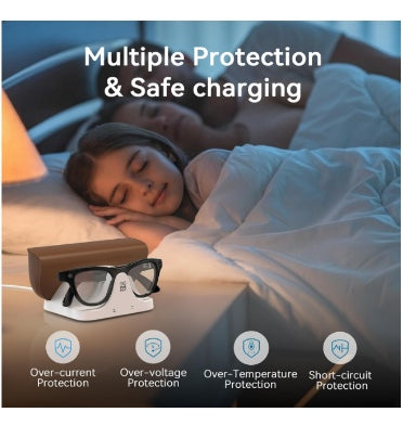 Amvr Magnetic 2-In-1 Charging Dock For Ray Ban Meta product image 4
