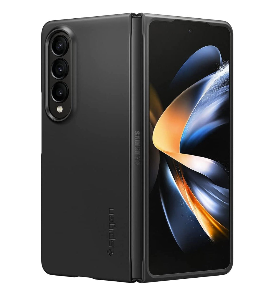 Spigen Samsung Galaxy Z Fold 4 Premium Airskin Case Black product image 1