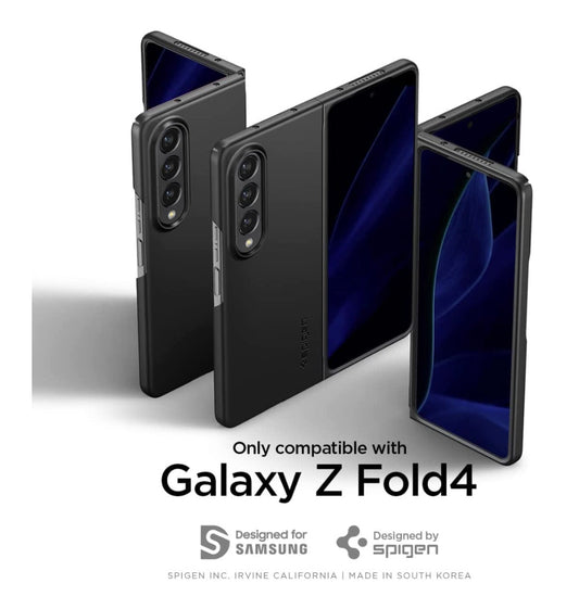 Spigen Samsung Galaxy Z Fold 4 Premium Airskin Case Black product image 2
