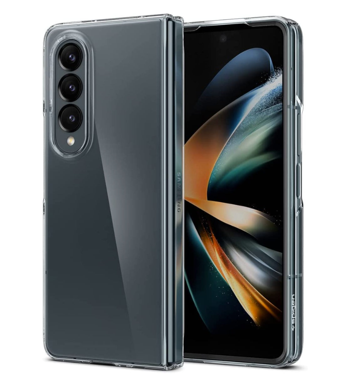 Spigen Samsung Galaxy Z Fold 4 Premium Airskin Case Crystal Clear product image 1