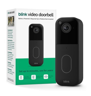 Amazon Blink Video Wireless Doorbell Gen2 Add-On Black product image 1