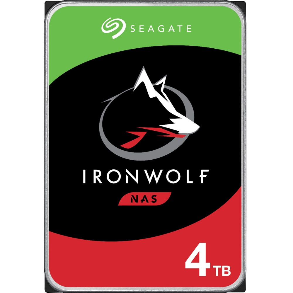 Seagate IronWolf 4TB 3.5″ NAS Hard Drive (ST4000VN006) image 1
