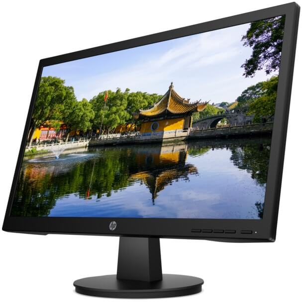 HP V22v G5 21.5″ Full HD Monitor (65P56AS) — side view