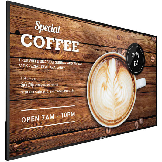 Hisense 65″ 4K UHD Signage Display (65B4E31T) image 2
